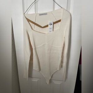 Abercrombie Sweater Bodysuit in Size Small
